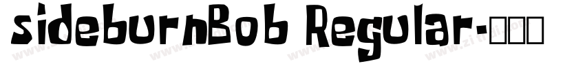 sideburnBob Regular字体转换